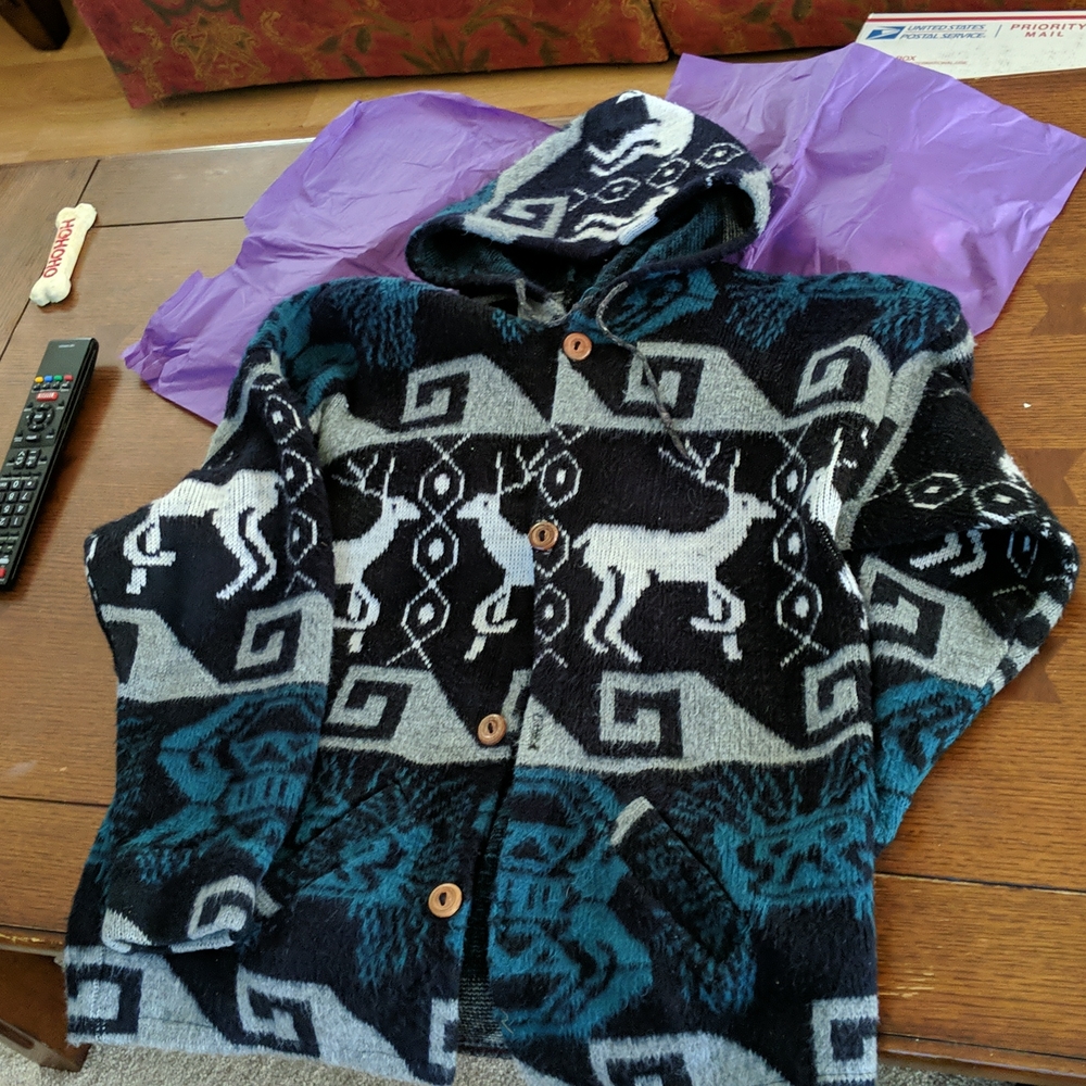 Fun & Pretty HandSewn Cardigan Sweater